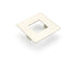 Schaub 443-15 64mm Center to Center Square Finestrino Cabinet Pull Satin Nickel Finish Sparrow Supply