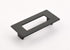 Schaub 444-MB 96mm Center to Center Rectangular Finestrino Cabinet Pull Matte Black Finish Sparrow Supply