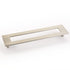 Schaub 446-15 192mm Center to Center Rectangular Finestrino Cabinet Pull Satin Nickel Finish Sparrow Supply