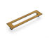 Schaub 446-BRBZ 192mm Center to Center Rectangular Finestrino Cabinet Pull Burnished Bronze Finish Sparrow Supply