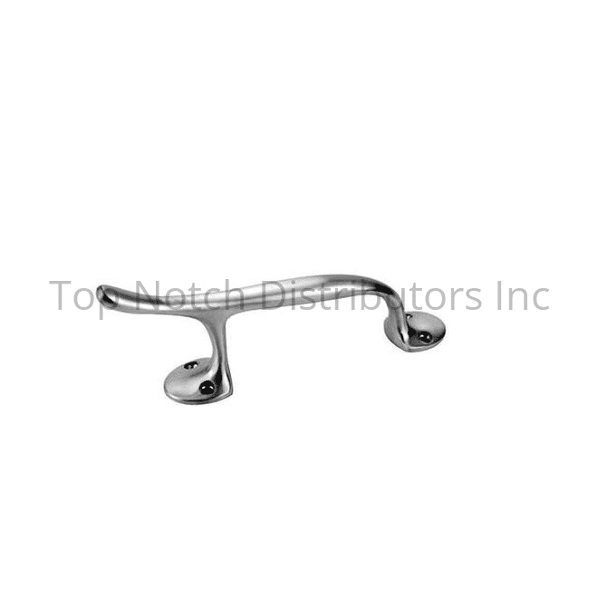 Don-Jo 44626 6" CTC Cast Door Pull Satin Chrome Polished Chrome Sparrow Supply