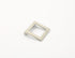Schaub 450-15 32mm Center to Center Angled Square Finestrino Cabinet Pull Satin Nickel Finish Sparrow Supply