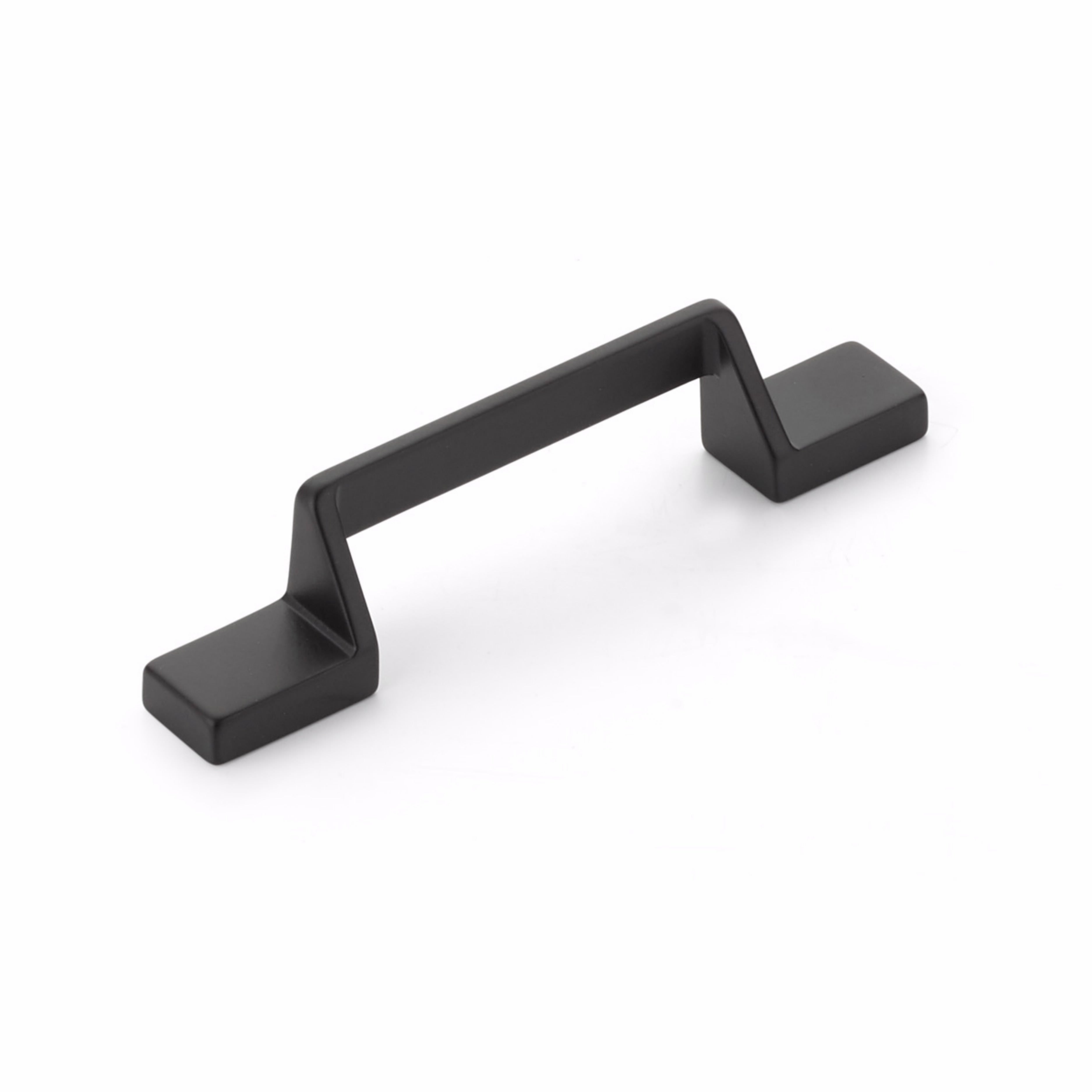 Schaub 454-MB 3-3/4" Center to Center San Marco Cabinet Pull Matte Black Finish Sparrow Supply
