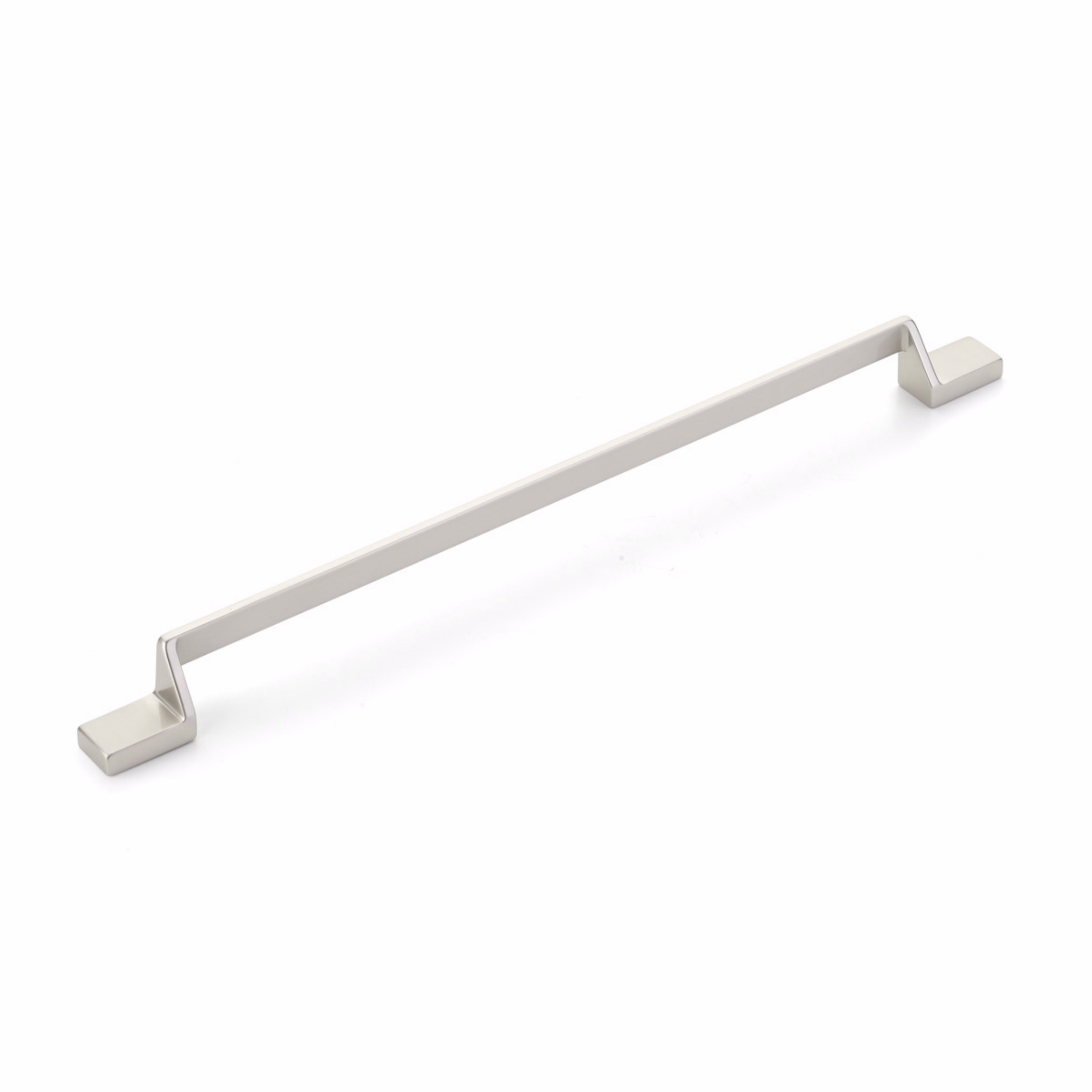 Schaub 456-15 12-1/2" Center to Center San Marco Cabinet Pull Satin Nickel Finish Sparrow Supply