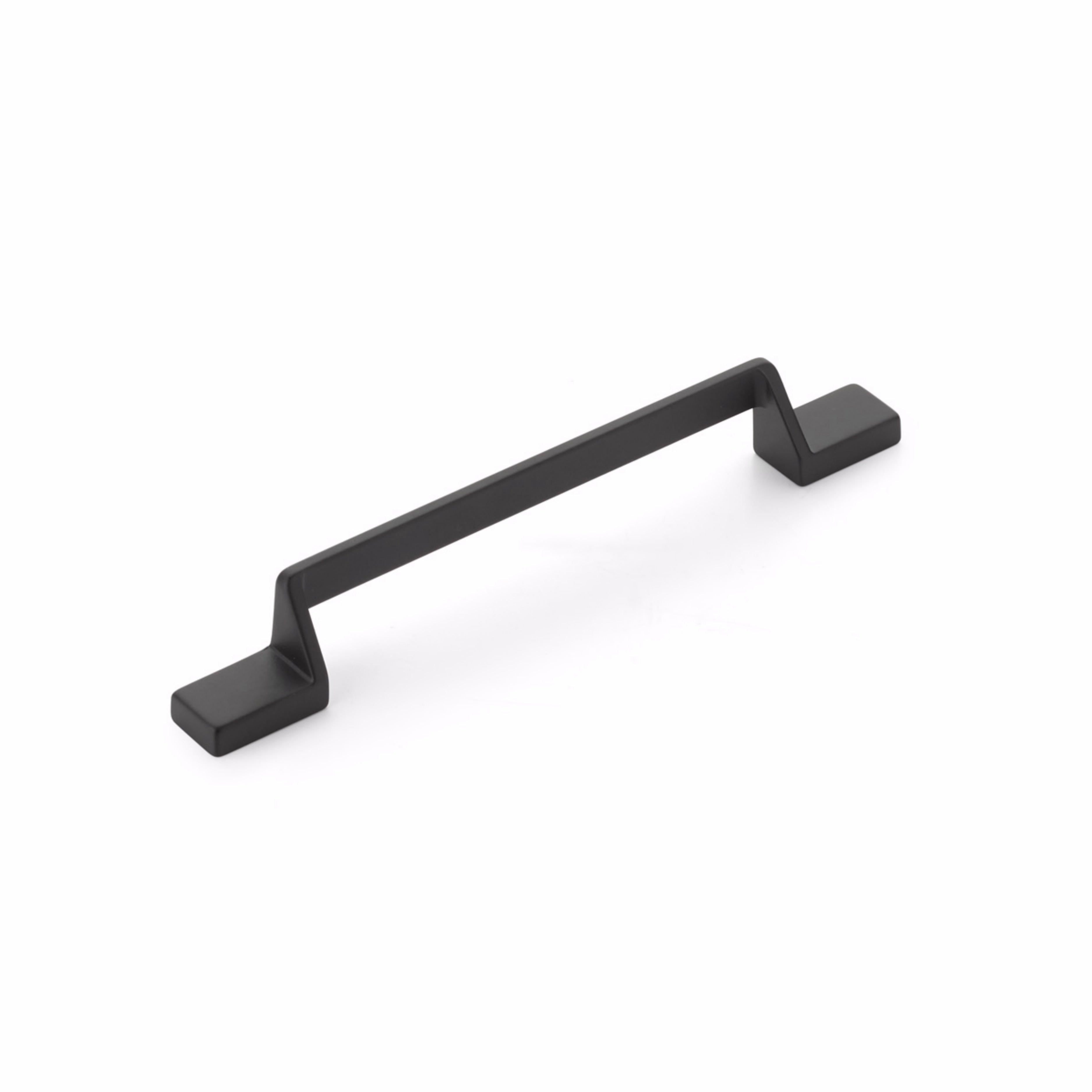 Schaub 456-MB 12-1/2" Center to Center San Marco Cabinet Pull Matte Black Finish Sparrow Supply
