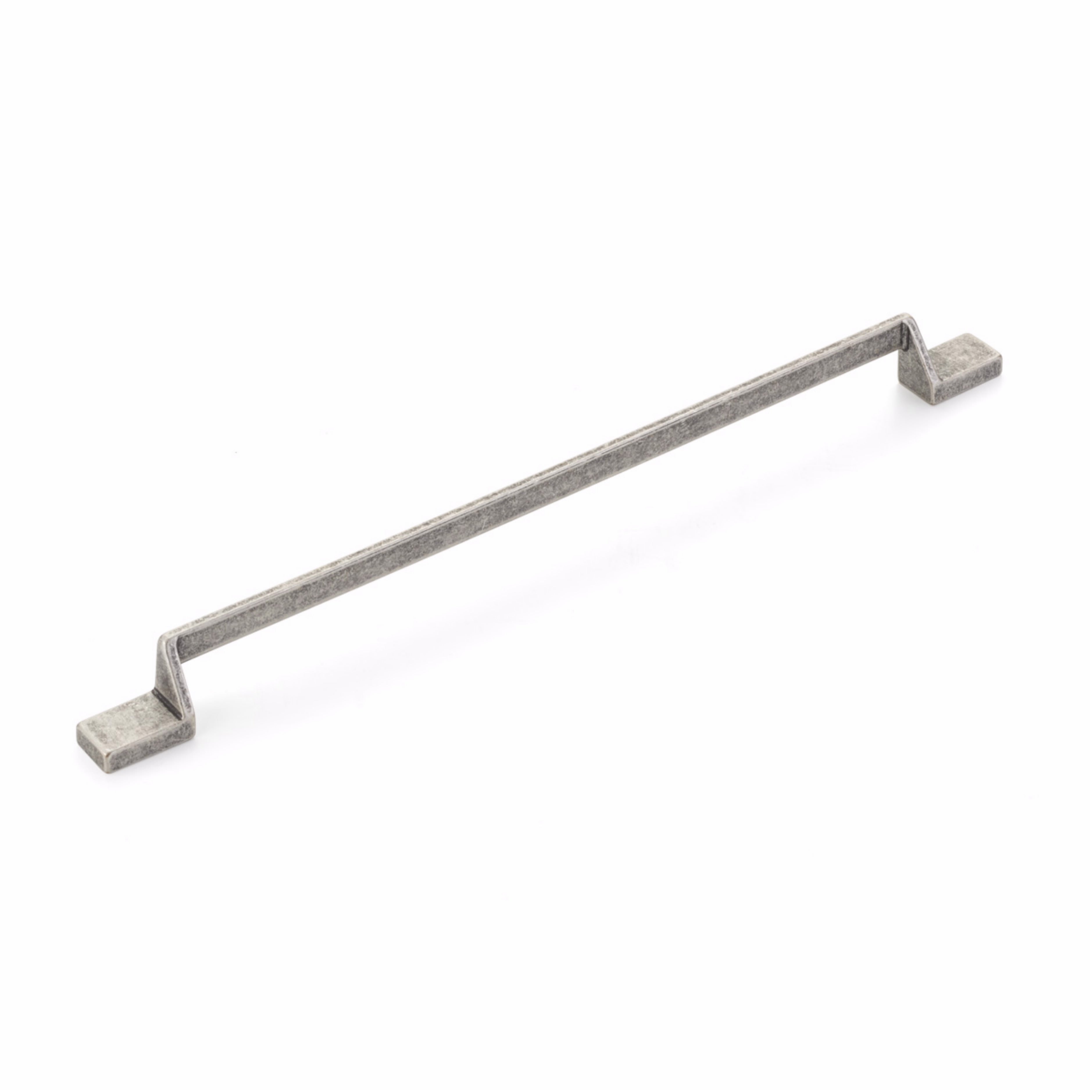 Schaub 456-VS 12-1/2" Center to Center San Marco Cabinet Pull Vintage Steel Finish Sparrow Supply