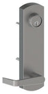 Hager 45CEWTN26D Cylinder Escutcheon Outside Exit Device Trim with Withnell Lever Satin Chrome Finish