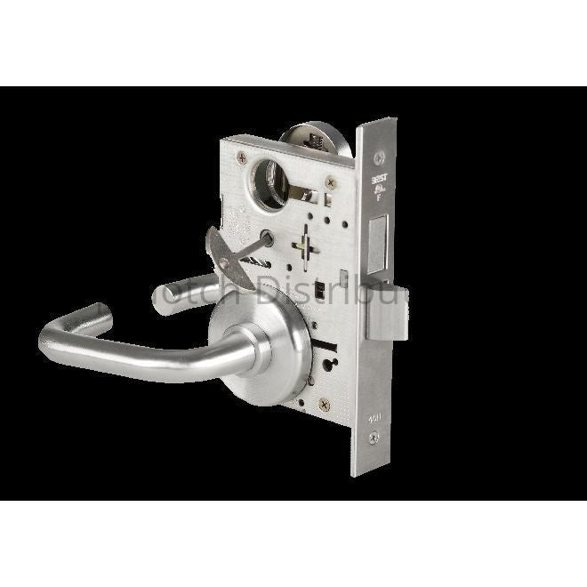 Best 45H0L03H626LHVIN Mortise Lock Privacy 03 Lever with H Rose Lef... Sparrow Supply