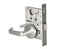 Best 45H0N15H626RH Mortise Lock Passage 15 Lever with H Rose Right Hand Satin Chrome Finish Sparrow Supply