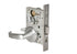 Best 45H7AB14H626RH Mortise Lock Office with Deadbolt 14 Lever with H Rose Right Hand with 7 Pin Housing Less Core Satin Chrome Finish Sparrow Supply