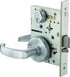 Best 45H7D14H626RH Mortise Lock Storeroom 14 Lever with H Rose Right Hand with 7 Pin Housing Less Core Satin Chrome Finish Sparrow Supply