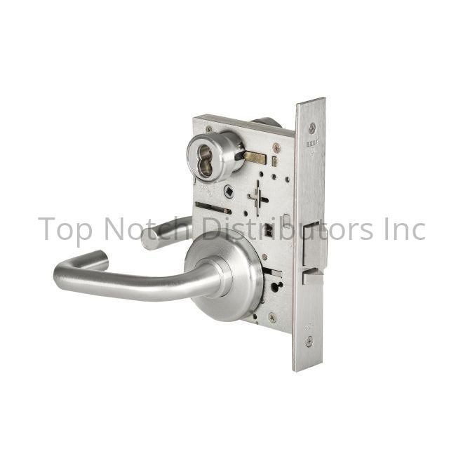 Best 45H7W03H626RH Mortise Lock Storeroom 03 Lever with H Rose Righ... Sparrow Supply