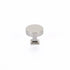 Schaub 469-PN 1-1/4" Diameter Haniburton Cabinet Knob with Square Base Polished Nickel Finish Sparrow Supply