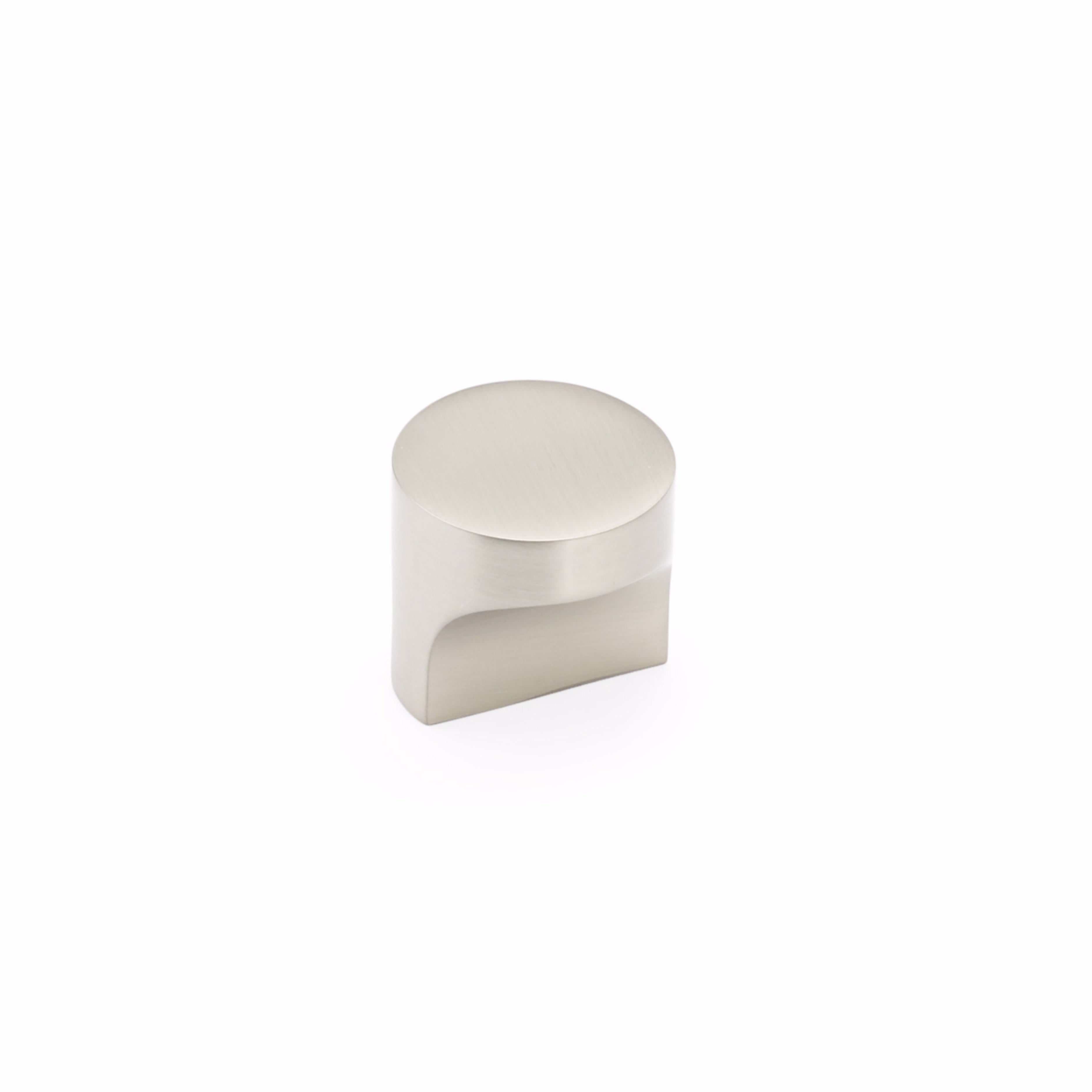 Schaub 471-15 1-1/4" Diameter Haniburton Cabinet Knob Satin Nickel Finish Sparrow Supply