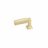 Schaub 472-SB 2" Haniburton Cabinet Finger Pull Satin Brass Finish Sparrow Supply