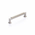 Schaub 475-15 5" Center to Center Haniburton Cabinet Pull Satin Nickel Finish Sparrow Supply