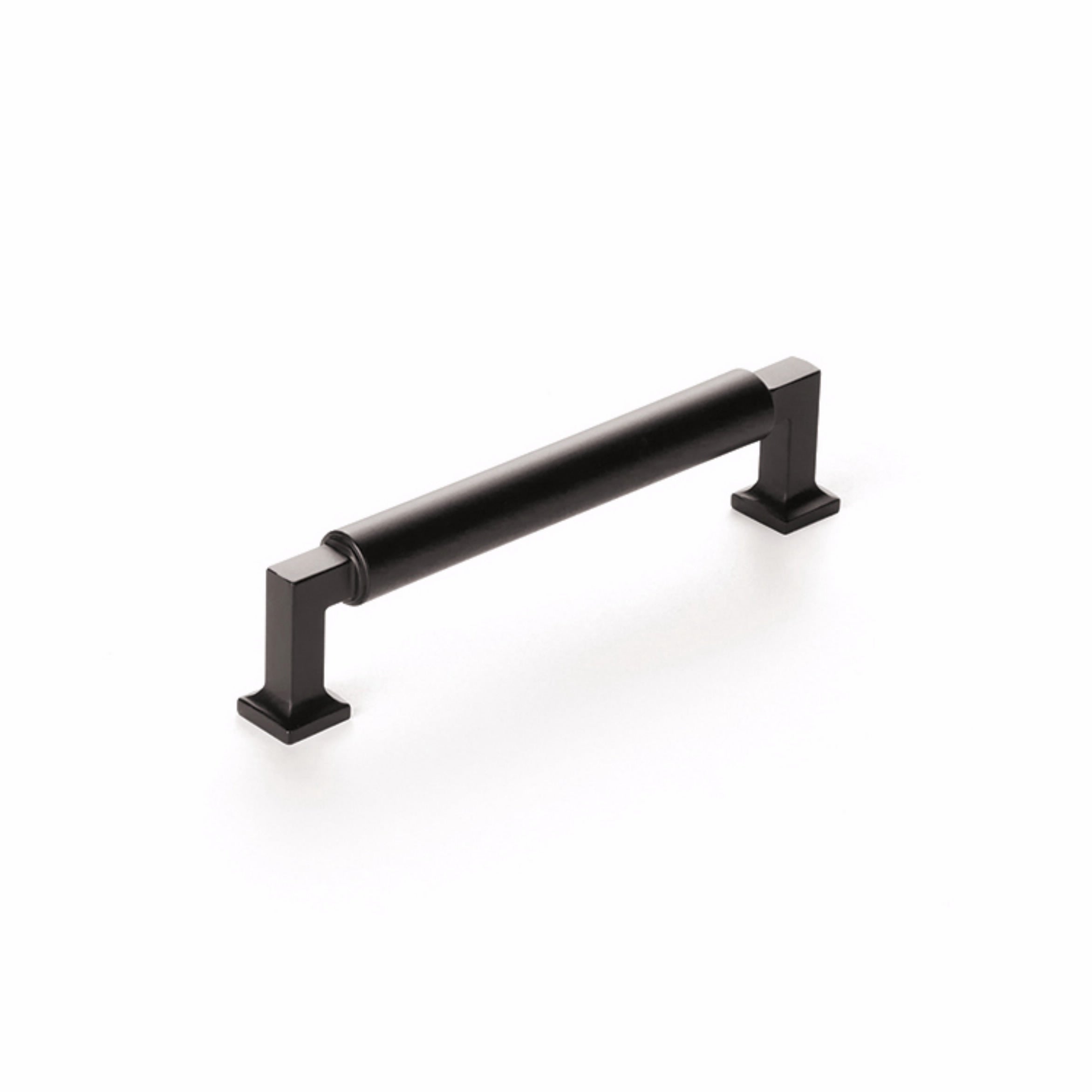 Schaub 475-MB 5" Center to Center Haniburton Cabinet Pull Matte Black Finish Sparrow Supply