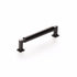 Schaub 475-MB 5" Center to Center Haniburton Cabinet Pull Matte Black Finish Sparrow Supply