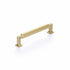 Schaub 475-SB 5" Center to Center Haniburton Cabinet Pull Satin Brass Finish Sparrow Supply