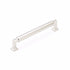 Schaub 476-PN 6" Center to Center Haniburton Cabinet Pull Polished Nickel Finish Sparrow Supply