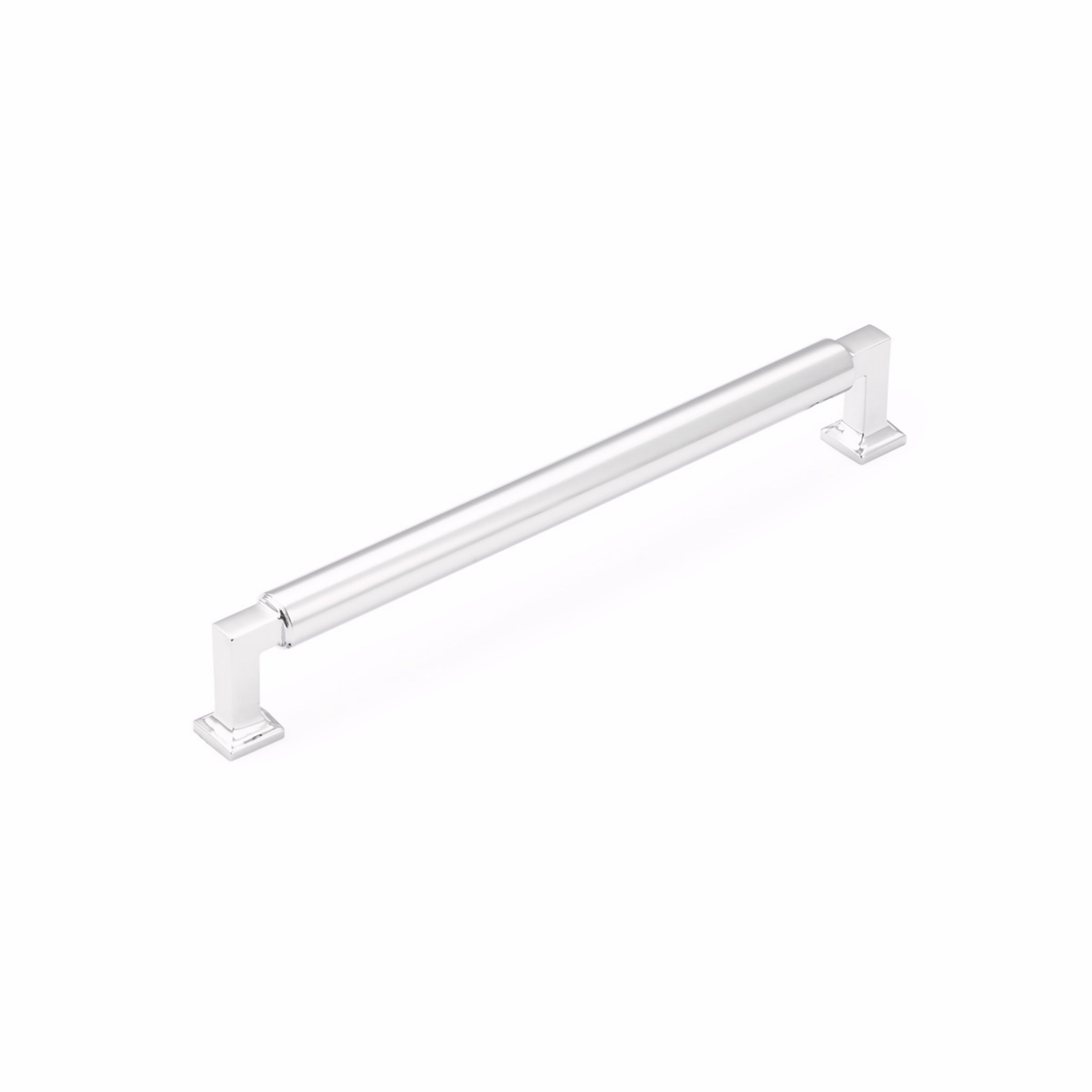 Schaub 478-26 8" Center to Center Haniburton Cabinet Pull Polished Chrome Finish Sparrow Supply