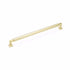 Schaub 479-UNBR 15" Center to Center Haniburton Appliance Pull Unlacquered Brass Finish Sparrow Supply