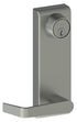Hager 47CEWTNALMLH Cylinder Escutcheon Outside Exit Device Trim with Left Hand Withnell Leve Aluminum Finish - * Not Returnable *