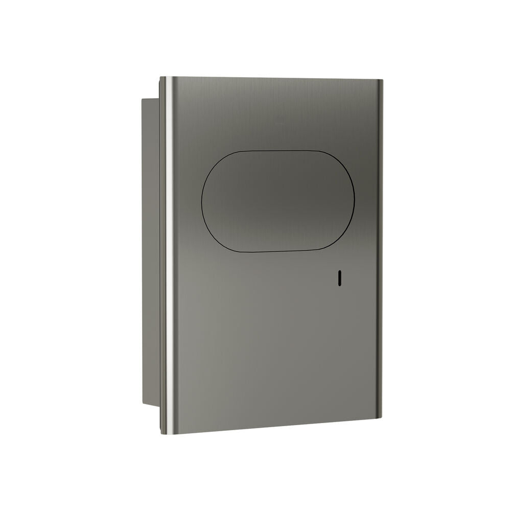 Bradley 4B2-000000-BS Napkin Disposal- Stainless, Recessed Mtd Brushed Stainless Sparrow Supply