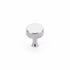 Schaub 5002-26 1-1/4" Center to Center Pub House Knurled Cabinet Knob Polished Chrome Finish Sparrow Supply