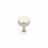 Schaub 5002-PN 1-1/4" Center to Center Pub House Knurled Cabinet Knob Polished Nickel Finish Sparrow Supply