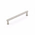 Schaub 5006-BN 6" Center to Center Pub House Knurled Cabinet Pull Brushed Nickel Finish Sparrow Supply