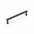 Schaub 5006-MB 6" Center to Center Pub House Knurled Cabinet Pull Matte Black Finish Sparrow Supply