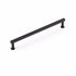 Schaub 5008-MB 8" Center to Center Pub House Knurled Cabinet Pull Matte Black Finish Sparrow Supply