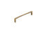 Schaub 502-LTBZ 6" Center to Center Italian Contemporary Cabinet Pull Light Bronze Finish Sparrow Supply