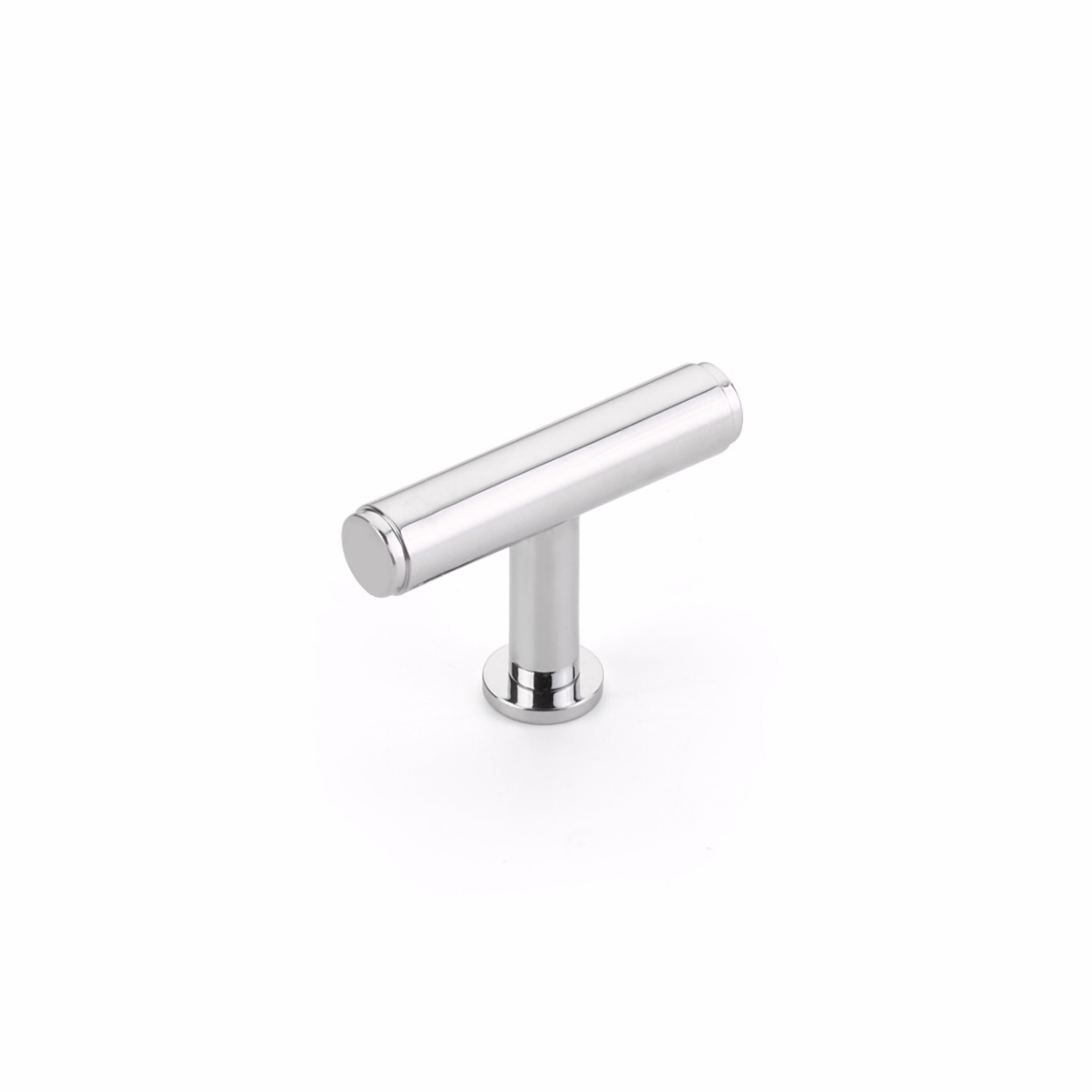 Schaub 5101-26 2" Pub House T Cabinet Knob Polished Chrome Finish Sparrow Supply