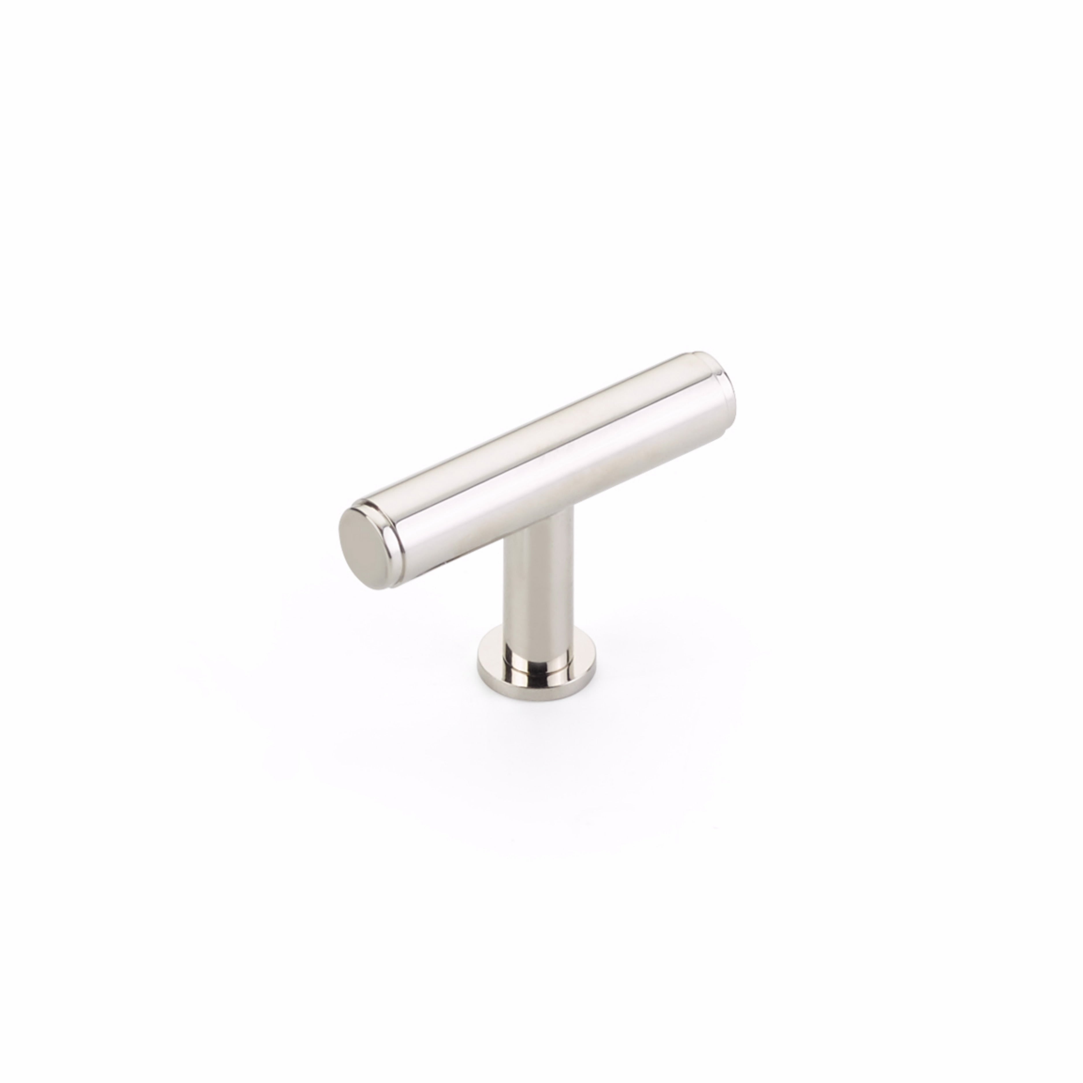 Schaub 5101-PN 2" Pub House T Cabinet Knob Polished Nickel Finish Sparrow Supply