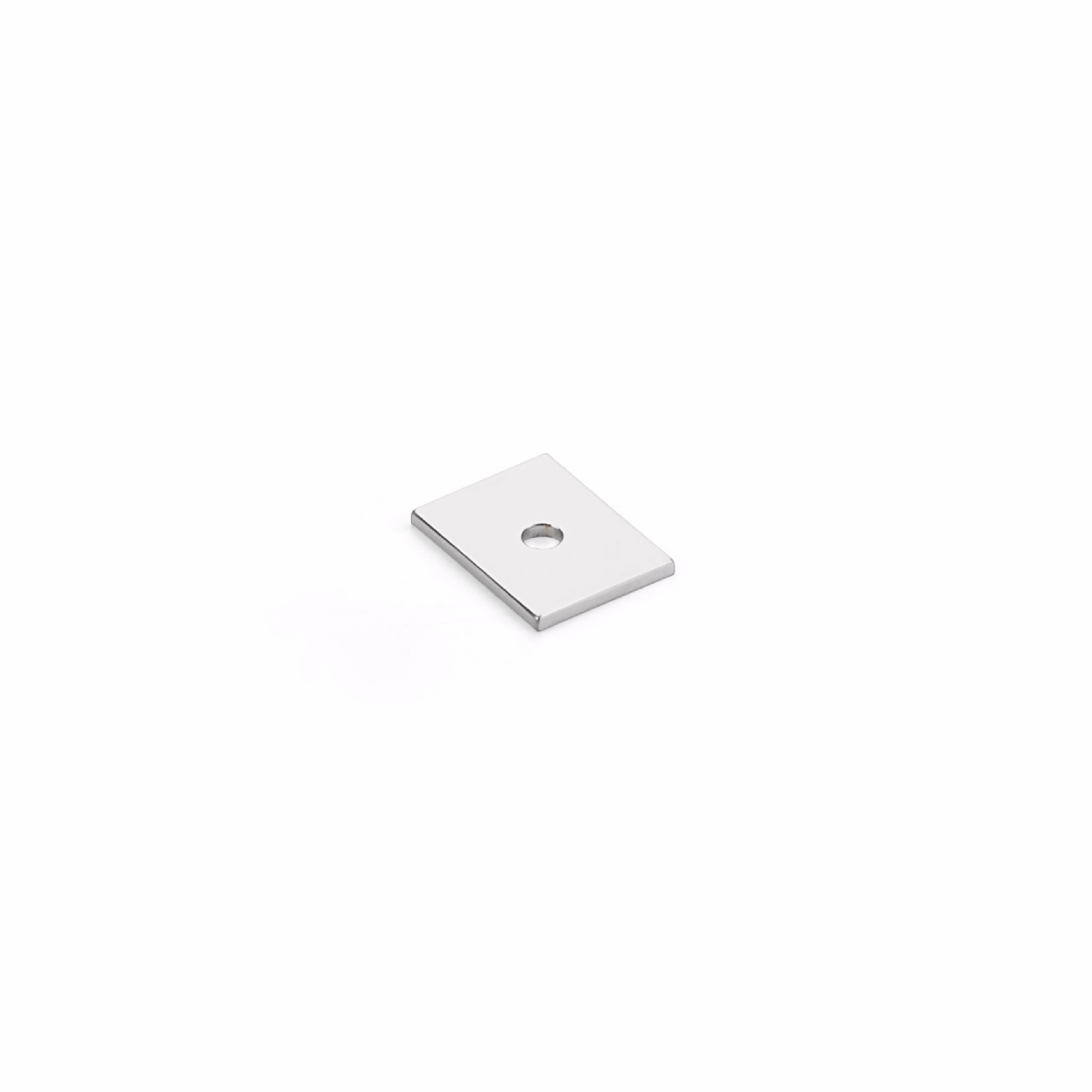 Schaub 5101B-26 1" Pub House Backplate for Knob Polished Chrome Finish Sparrow Supply