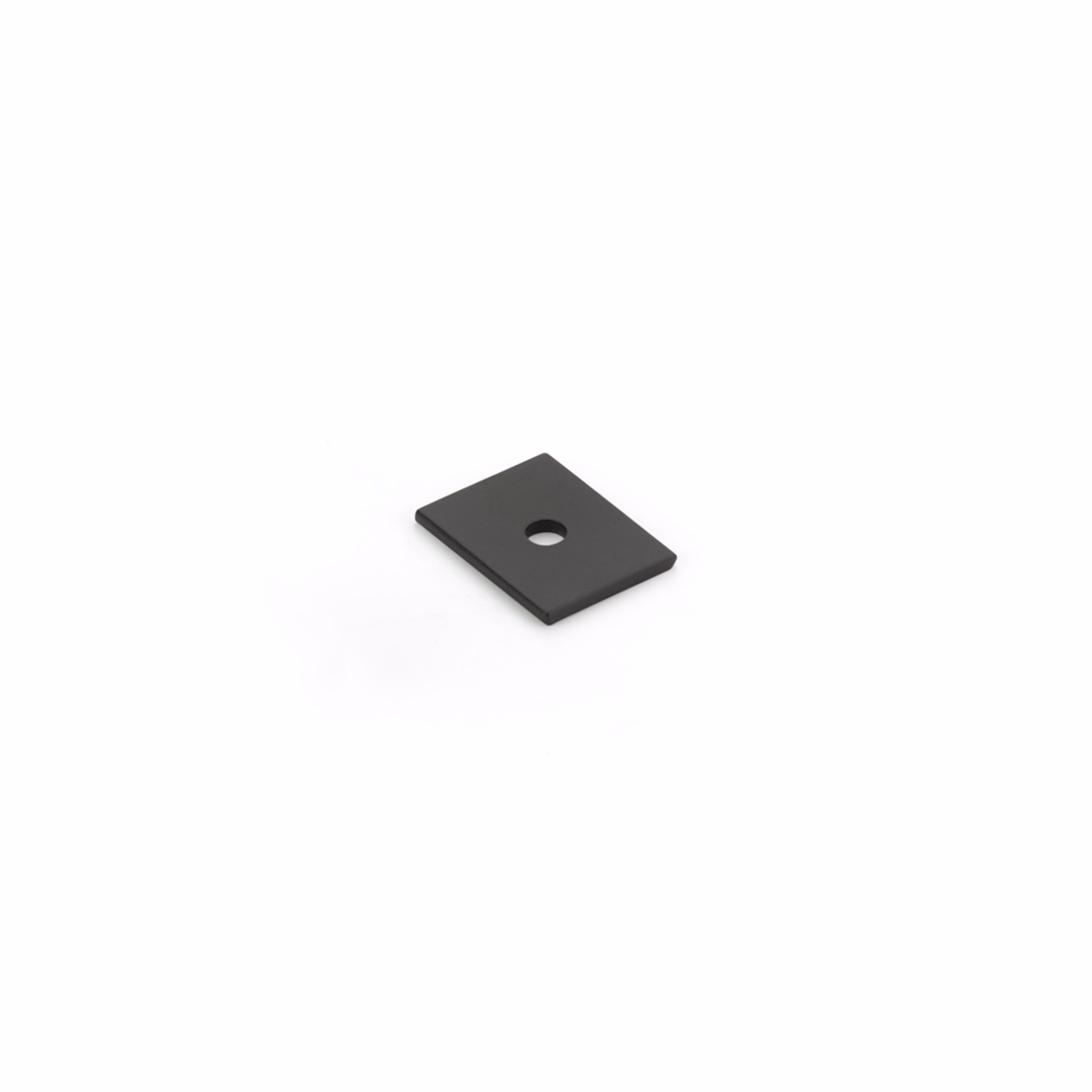 Schaub 5101B-MB 1" Pub House Backplate for Knob Matte Black Finish Sparrow Supply