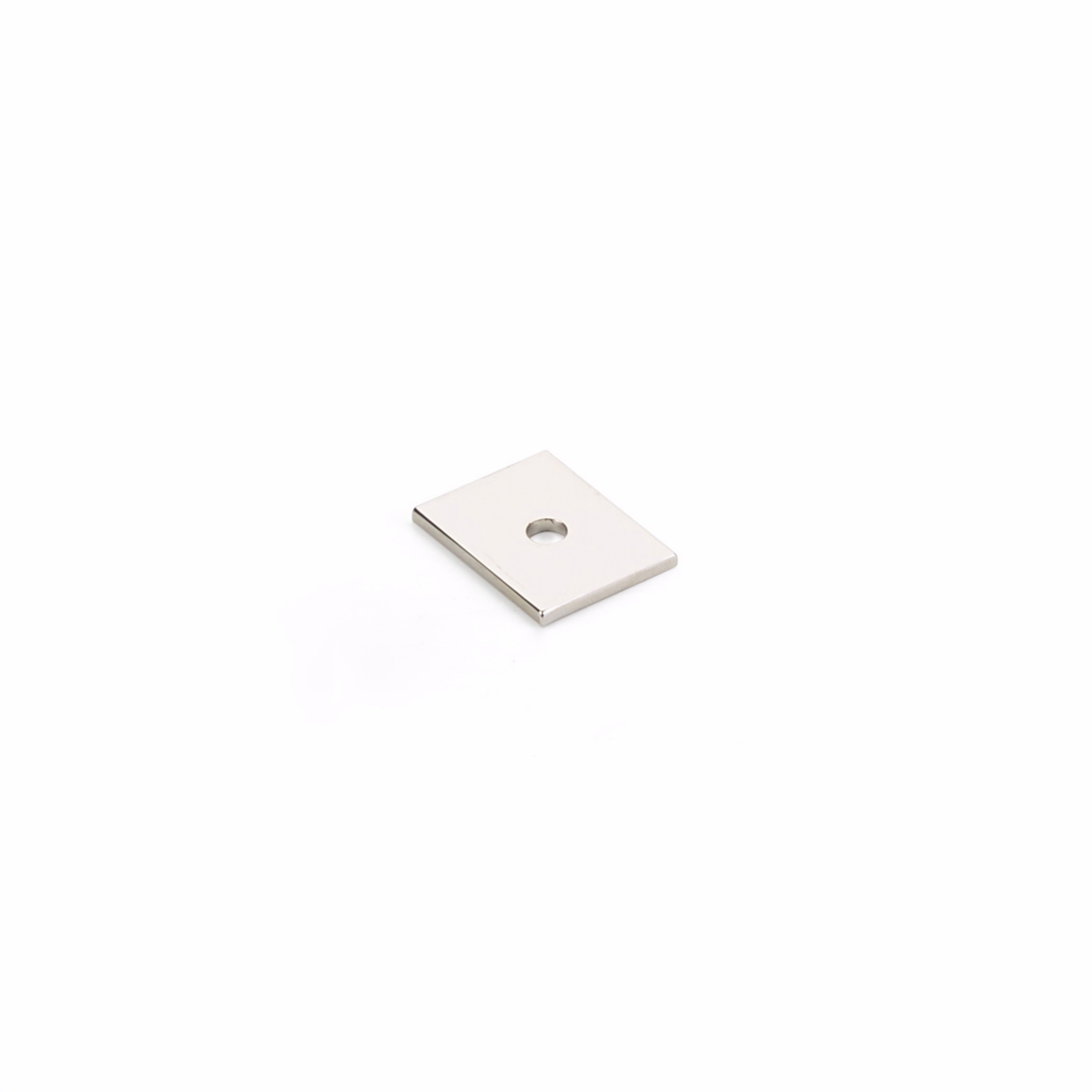 Schaub 5101B-PN 1" Pub House Backplate for Knob Polished Nickel Finish Sparrow Supply