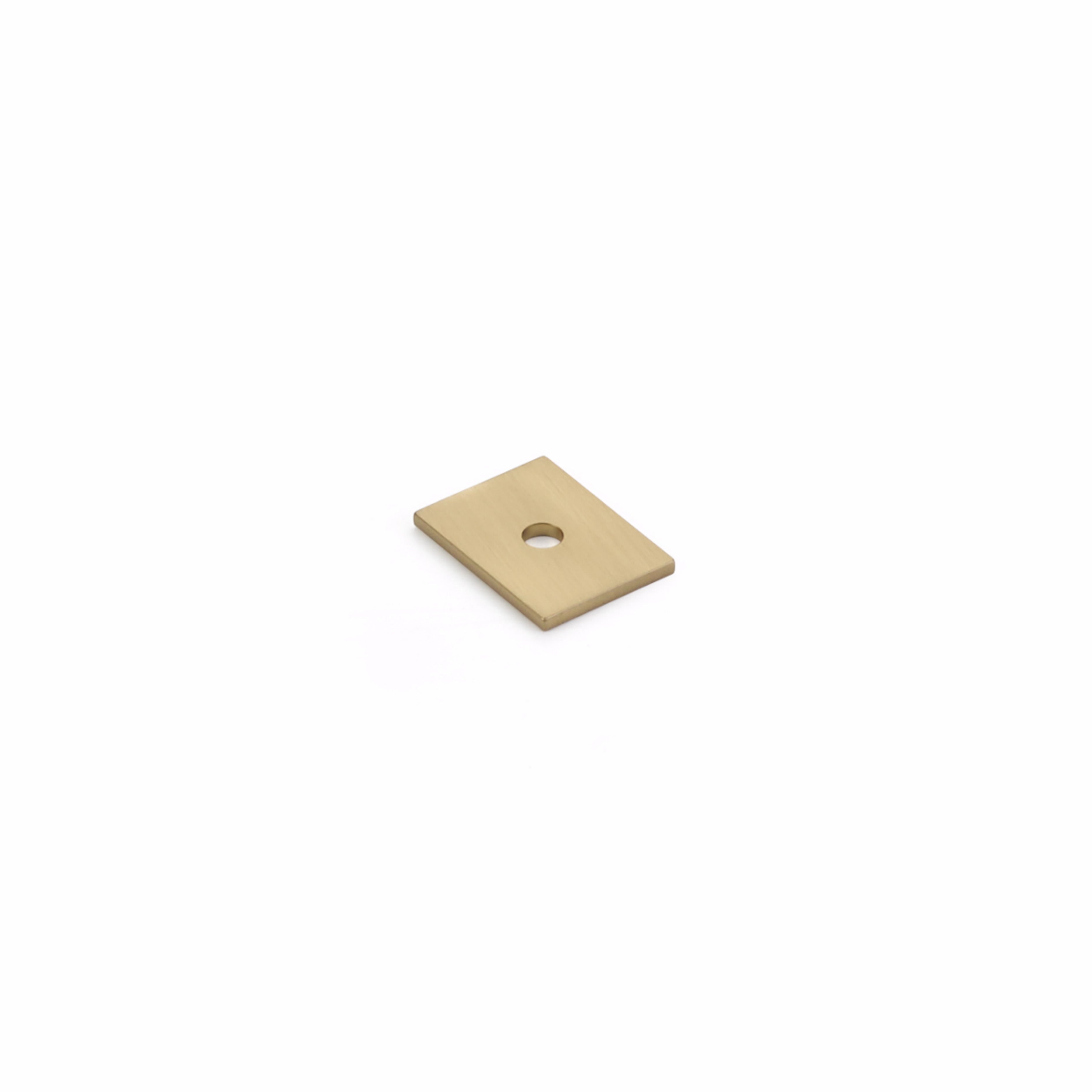 Schaub 5101B-SSB 1" Pub House Backplate for Knob Signature Satin Brass Finish Sparrow Supply