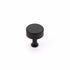 Schaub 5102-MB 1-1/4" Center to Center Pub House Cabinet Knob Matte Black Finish Sparrow Supply