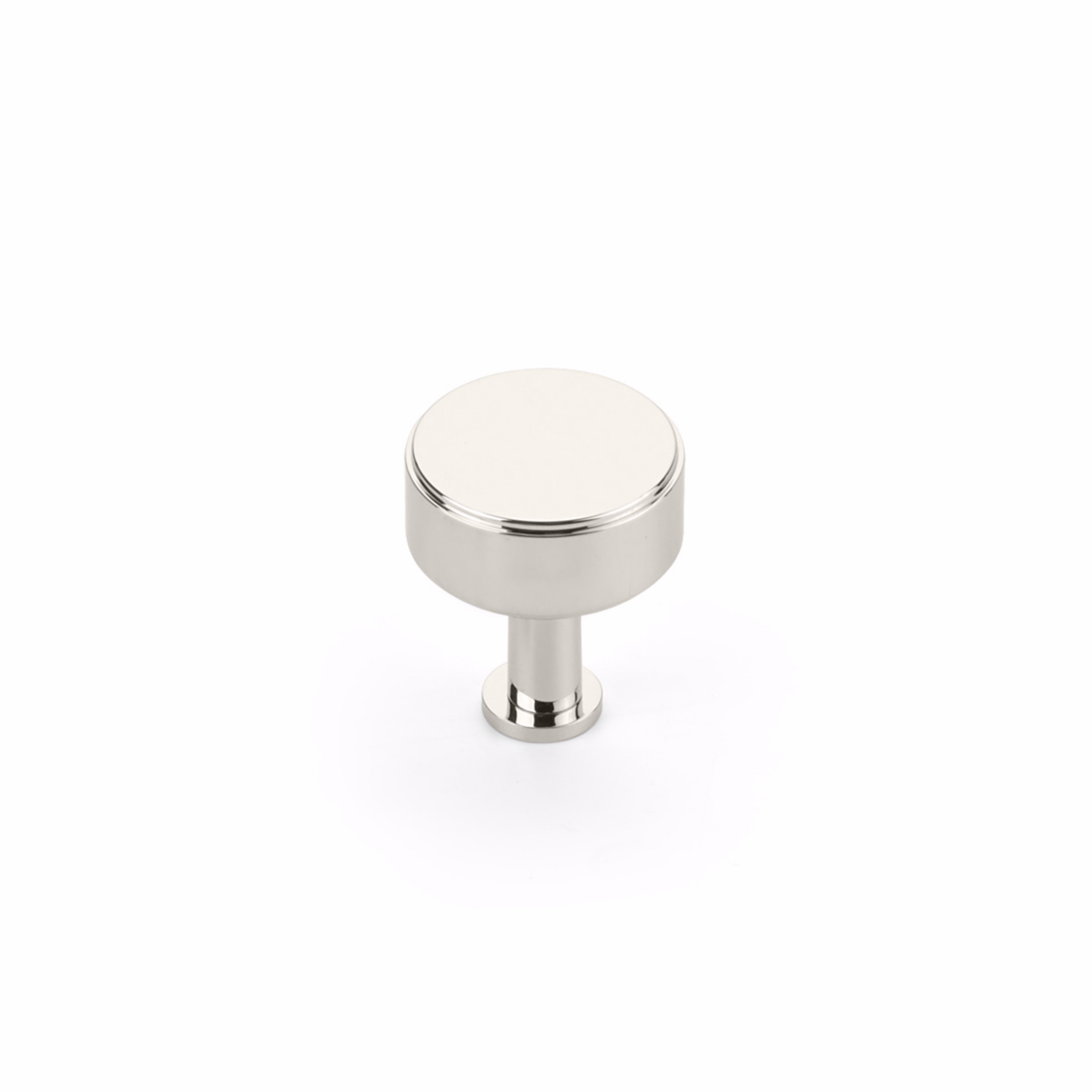 Schaub 5102-PN 1-1/4" Center to Center Pub House Cabinet Knob Polished Nickel Finish Sparrow Supply
