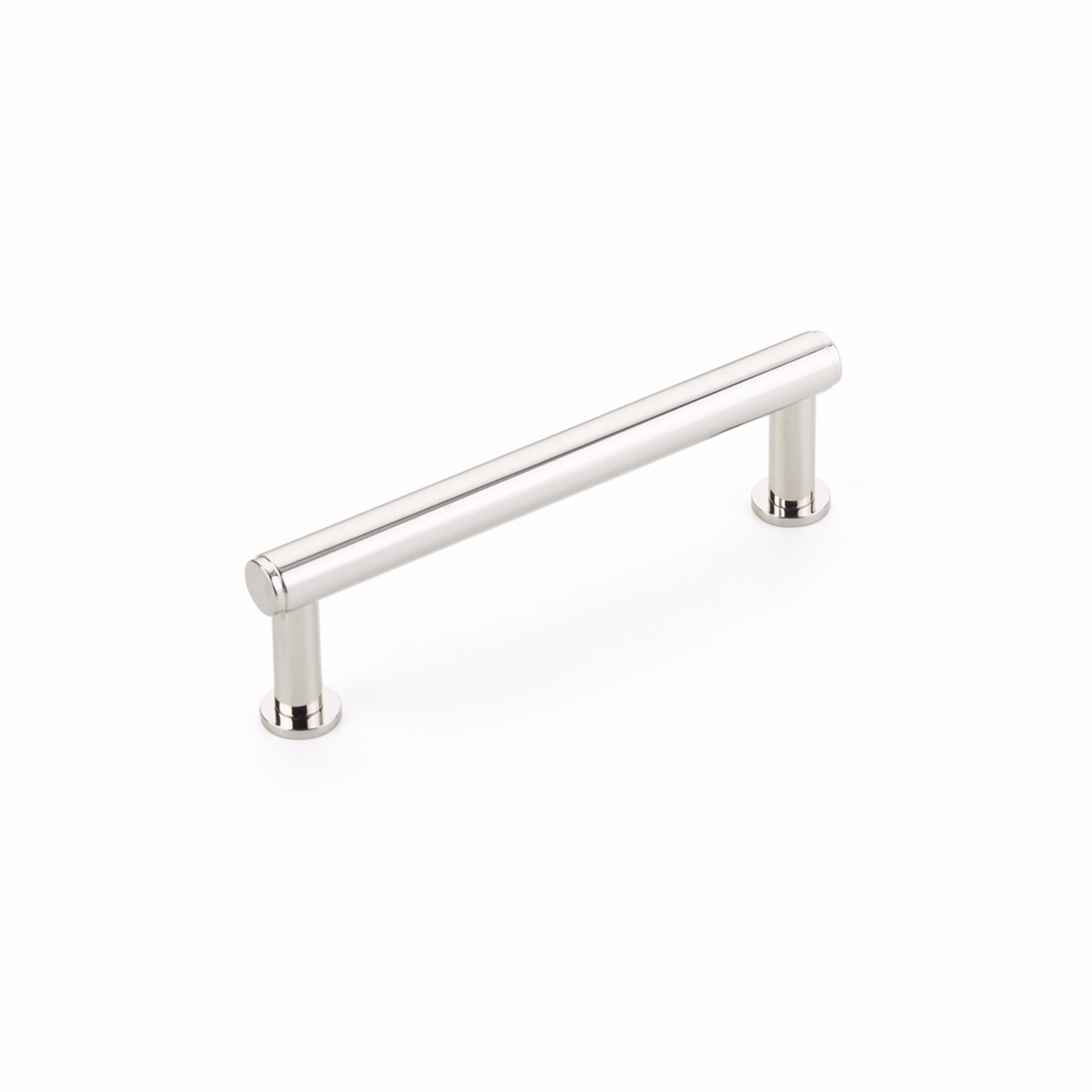Schaub 5104-PN 4" Center to Center Pub House Cabinet Pull Polished Nickel Finish Sparrow Supply