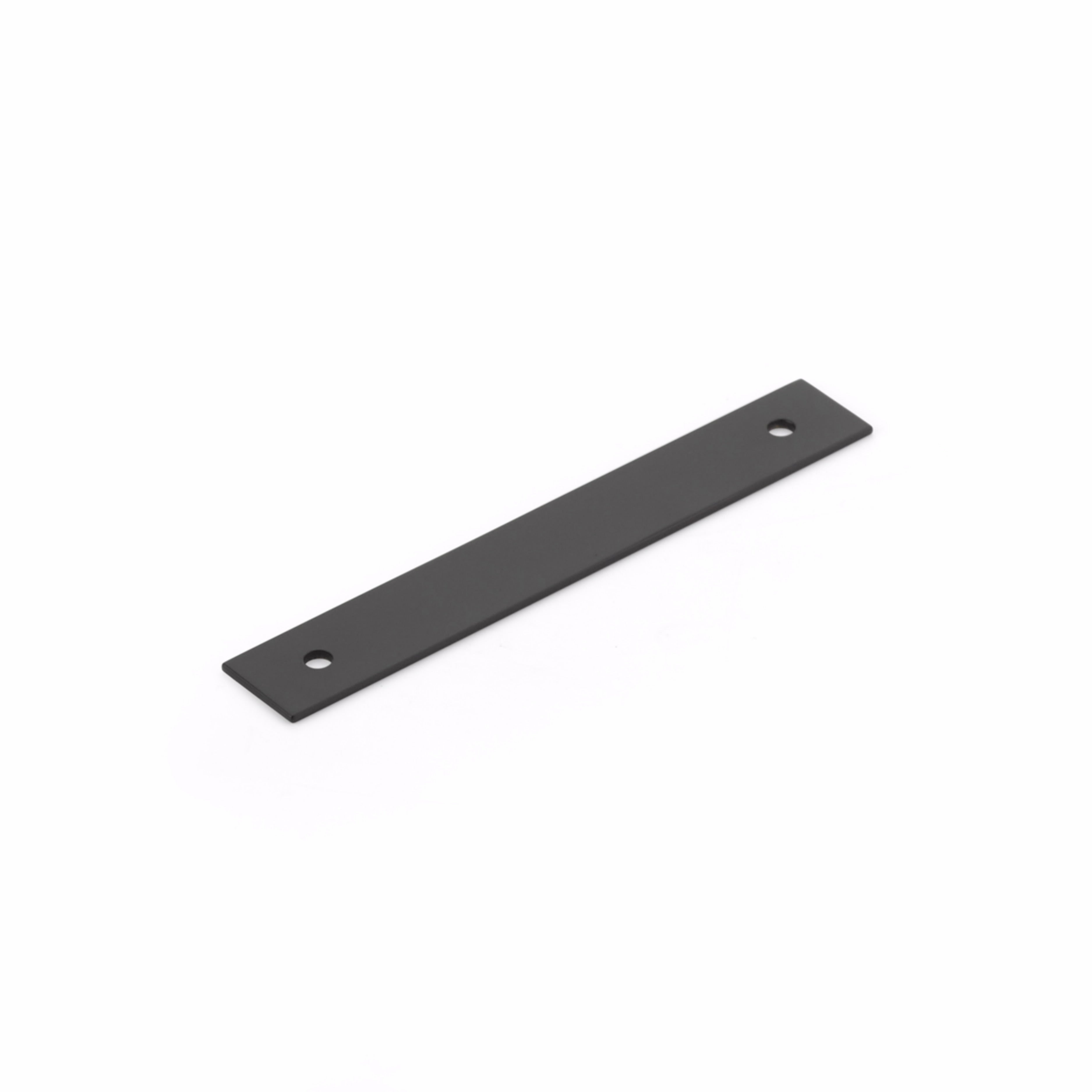 Schaub 5104B-MB 4" Center to Center Pub House Backplate for Pull Matte Black Finish Sparrow Supply