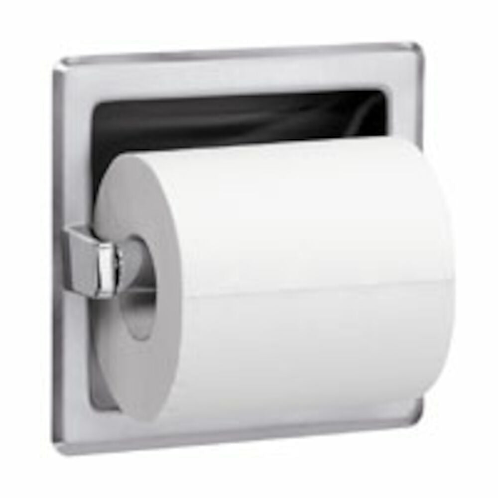 Bradley 5104-000000 Toilet Tissue Disp, Recessed,Single Sparrow Supply
