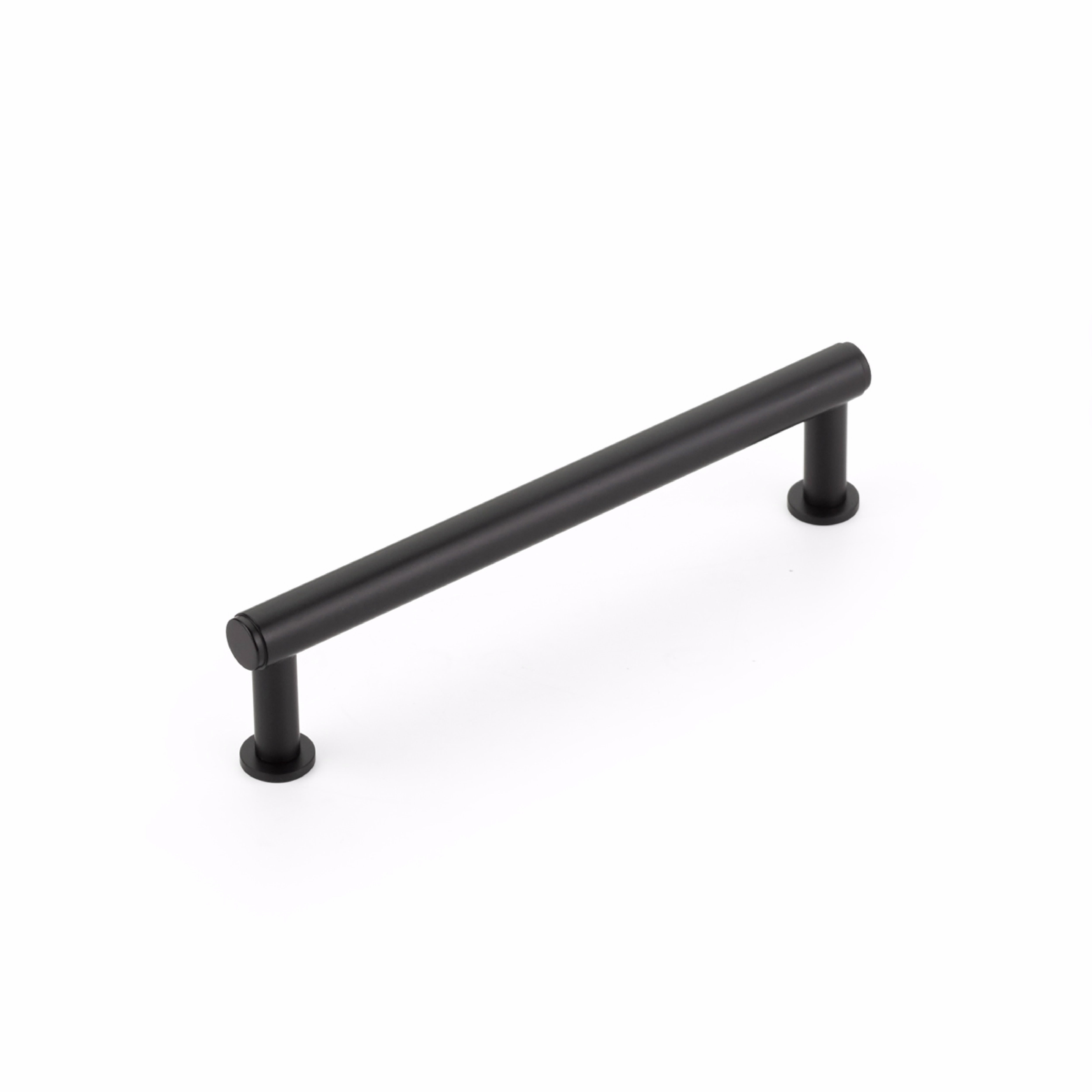 Schaub 5105-MB 5" Center to Center Pub House Cabinet Pull Matte Black Finish Sparrow Supply
