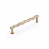 Schaub 5105-SSB 5" Center to Center Pub House Cabinet Pull Signature Satin Brass Finish Sparrow Supply
