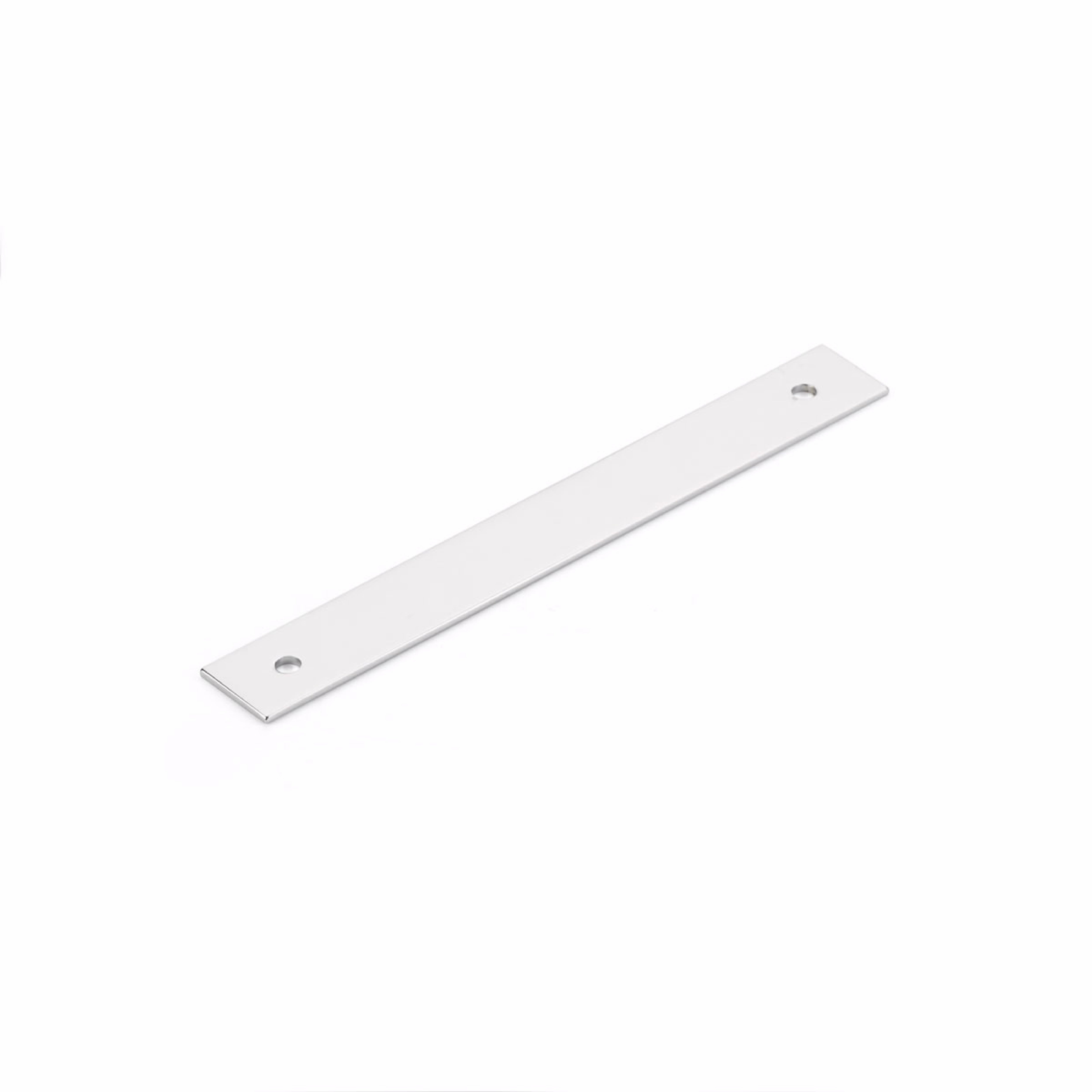 Schaub 5105B-26 5" Center to Center Pub House Backplate for Pull Polished Chrome Finish Sparrow Supply