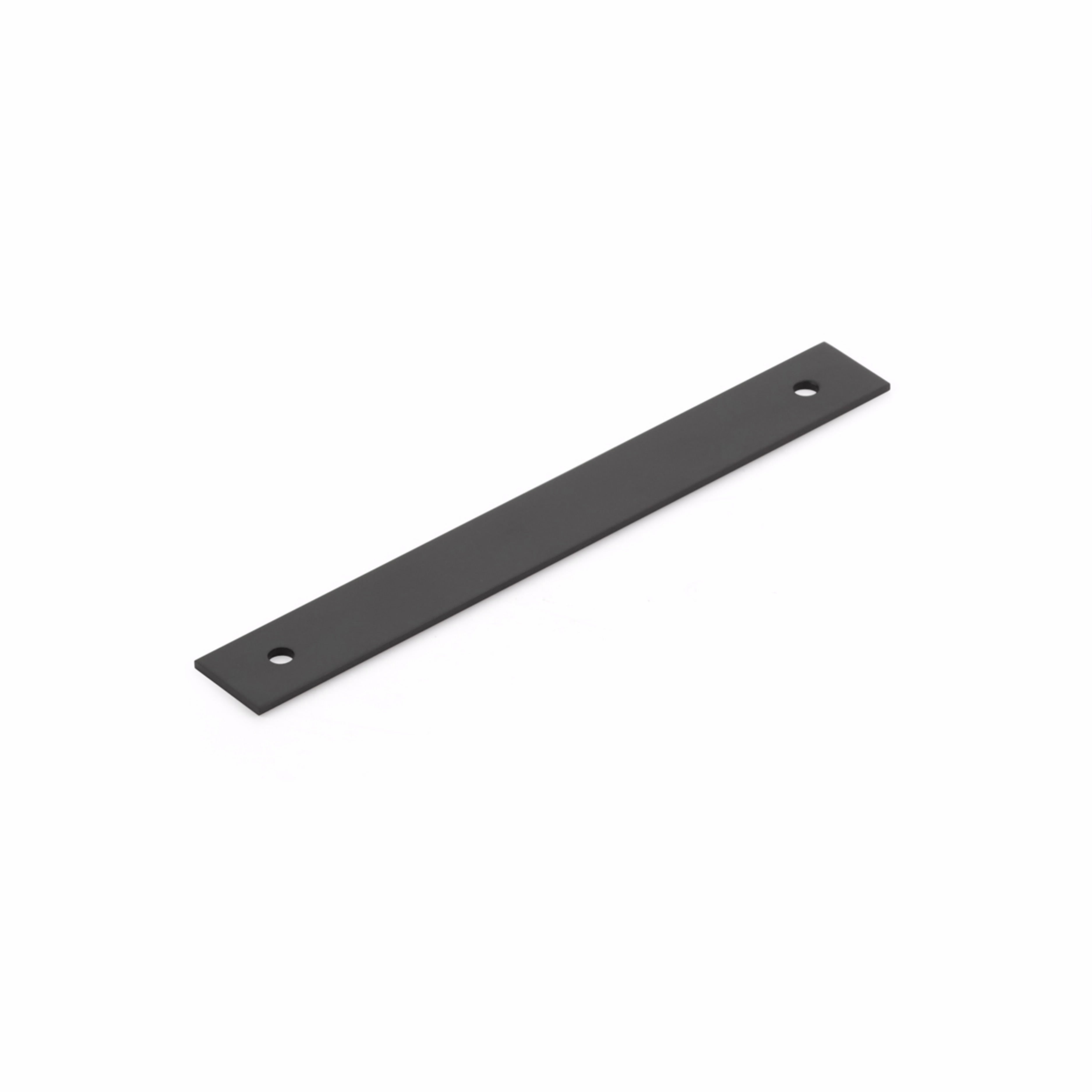 Schaub 5105B-MB 5" Center to Center Pub House Backplate for Pull Matte Black Finish Sparrow Supply