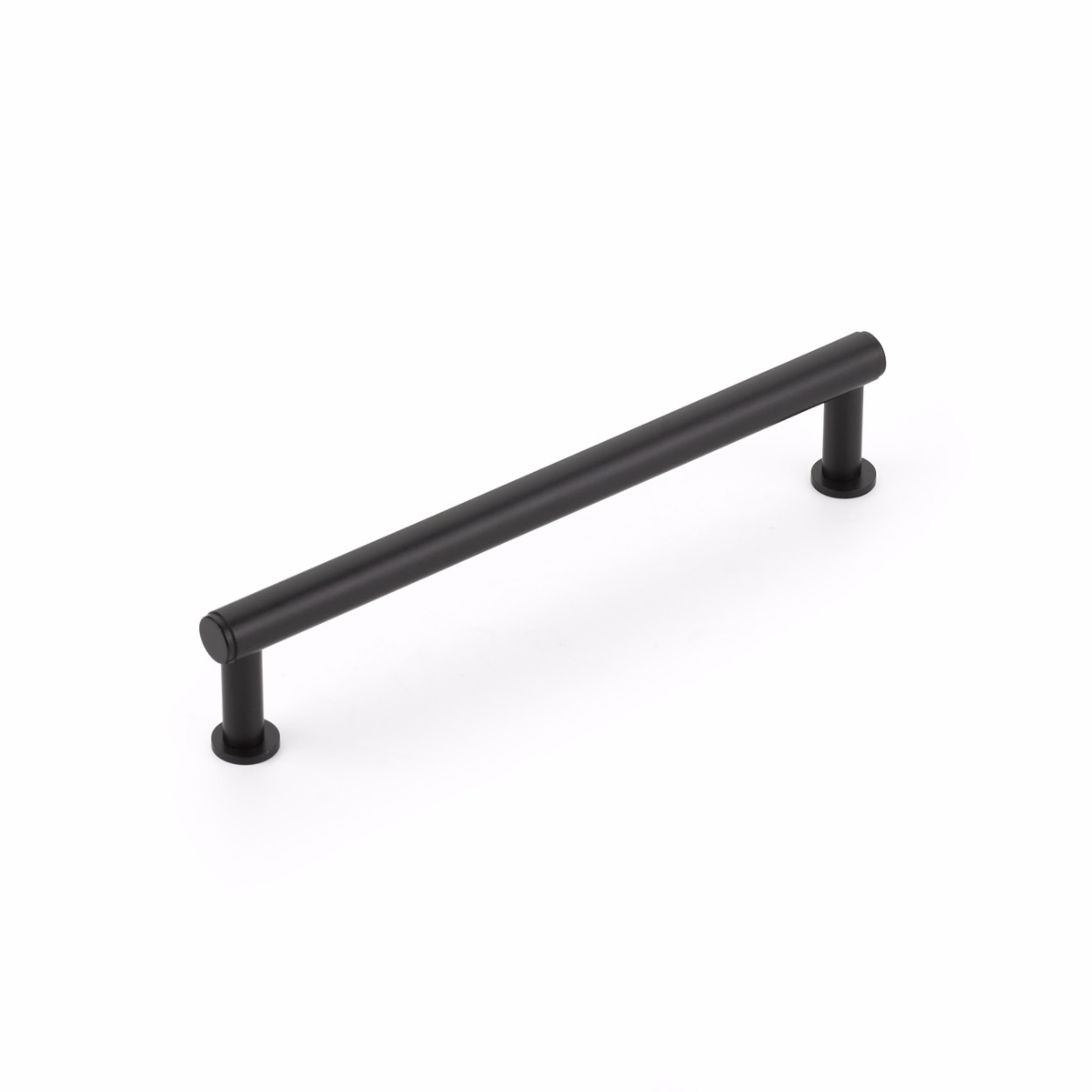 Schaub 5106-MB 6" Center to Center Pub House Cabinet Pull Matte Black Finish Sparrow Supply
